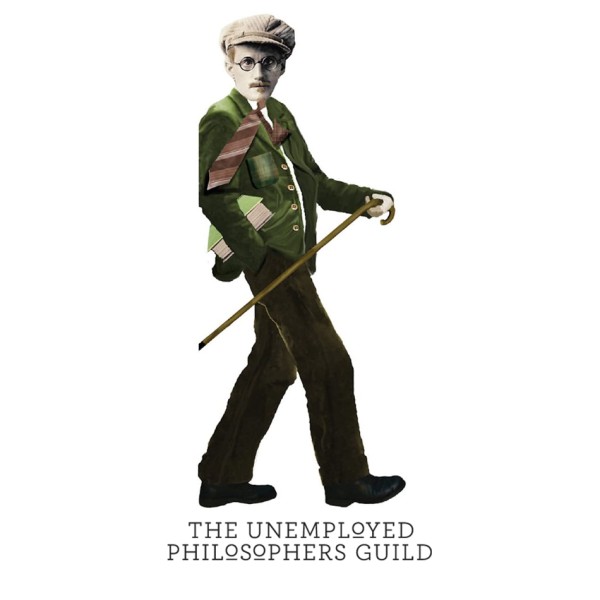 Unemployed Philosophers Guild - Поздравителна картичка и стикери – Джеймс Джойс 1